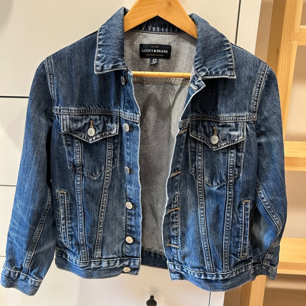Lucky Brand Blue Denim Jacket